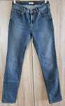 Jeansy 28x32 damskie Wrangler slim niebieskie