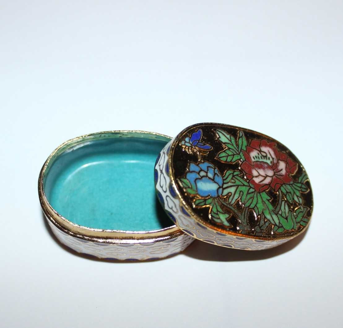 Caixas Miniatura em Cloisonné