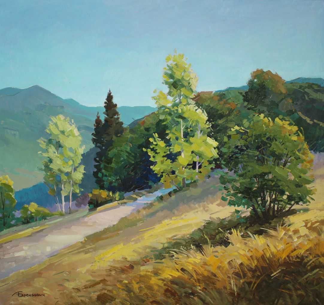 Пейзаж, літо, Брензович А.