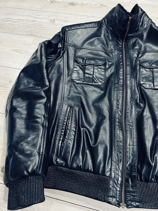 Шкіряна куртка, овчина