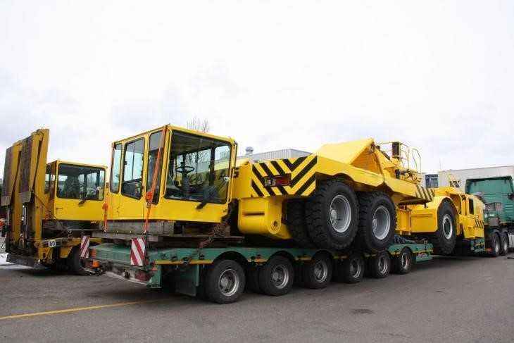 Оренда, Перевезення спецтехніки платформою швидко та вигідно