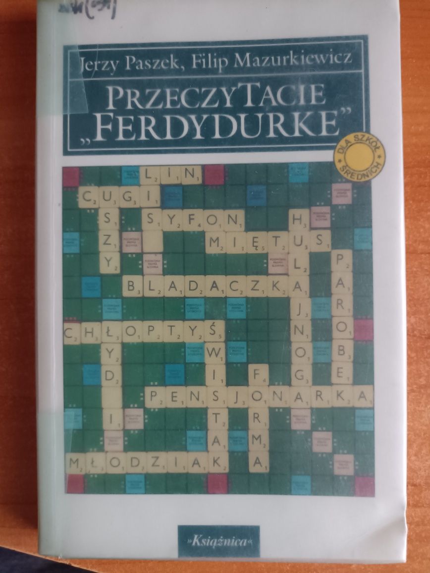 Jerzy Paszek, Filip Mazurkiewicz "PrzeczyTacie"Ferdydurke""