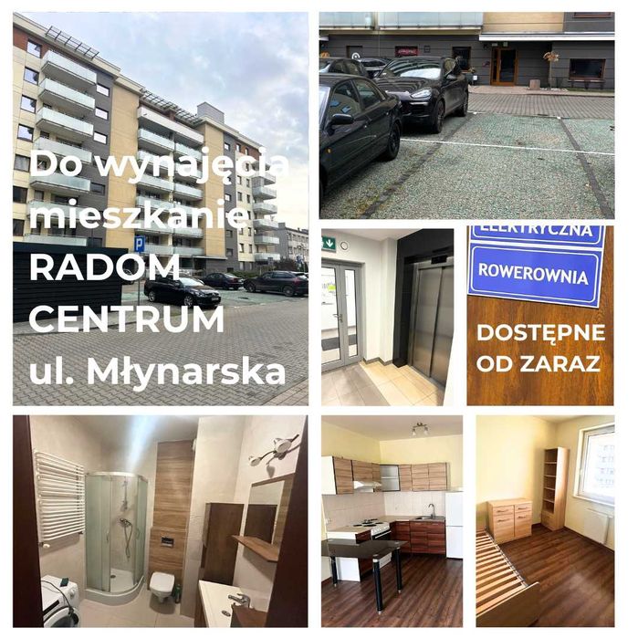 2 pokojowe mieszkanie do wynajęcia – Radom, centrum, ul. Młynarska