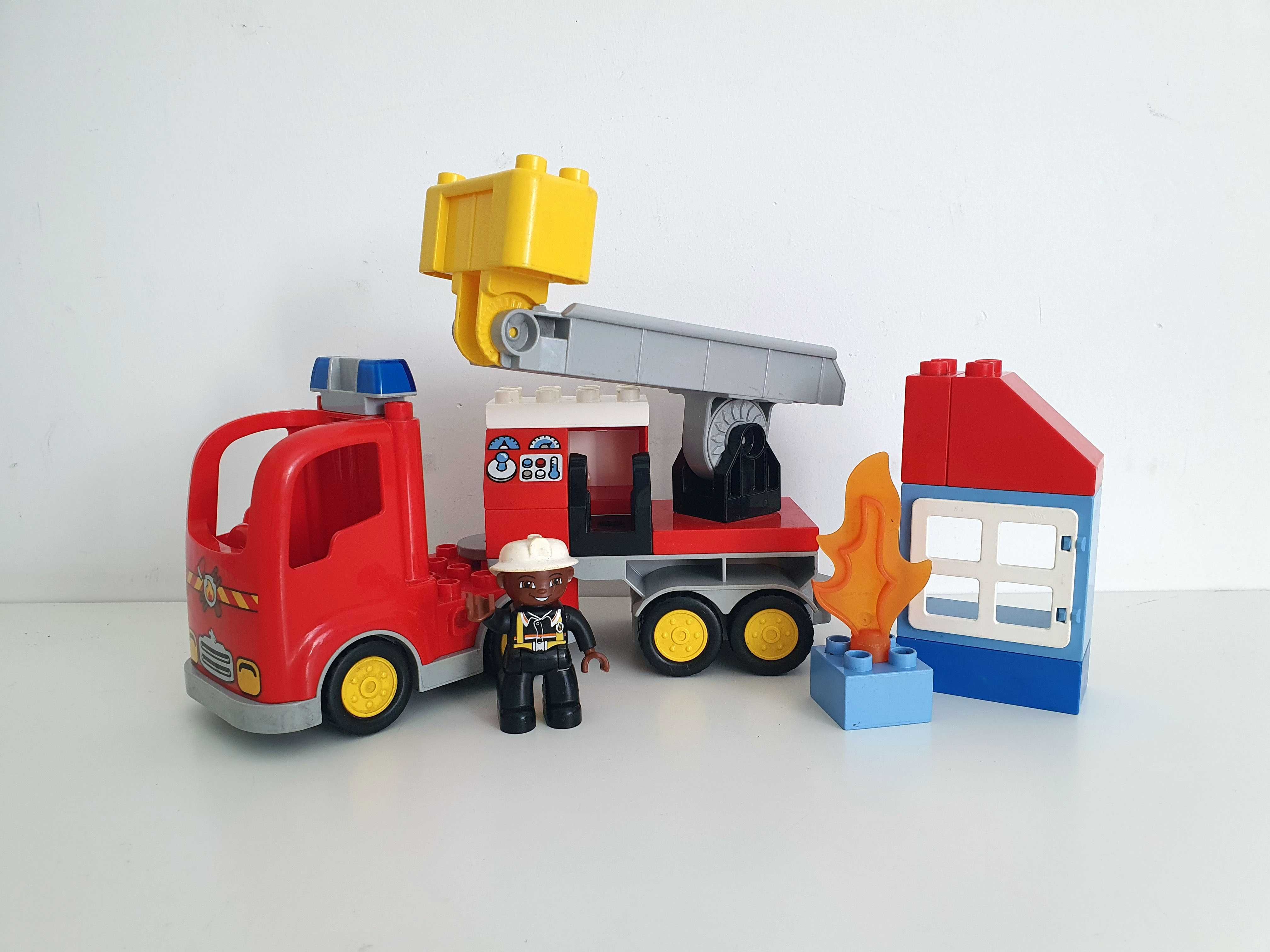 Lego DUPLO 10592 wóz strażacki straż pożarna ogień drabina klocki