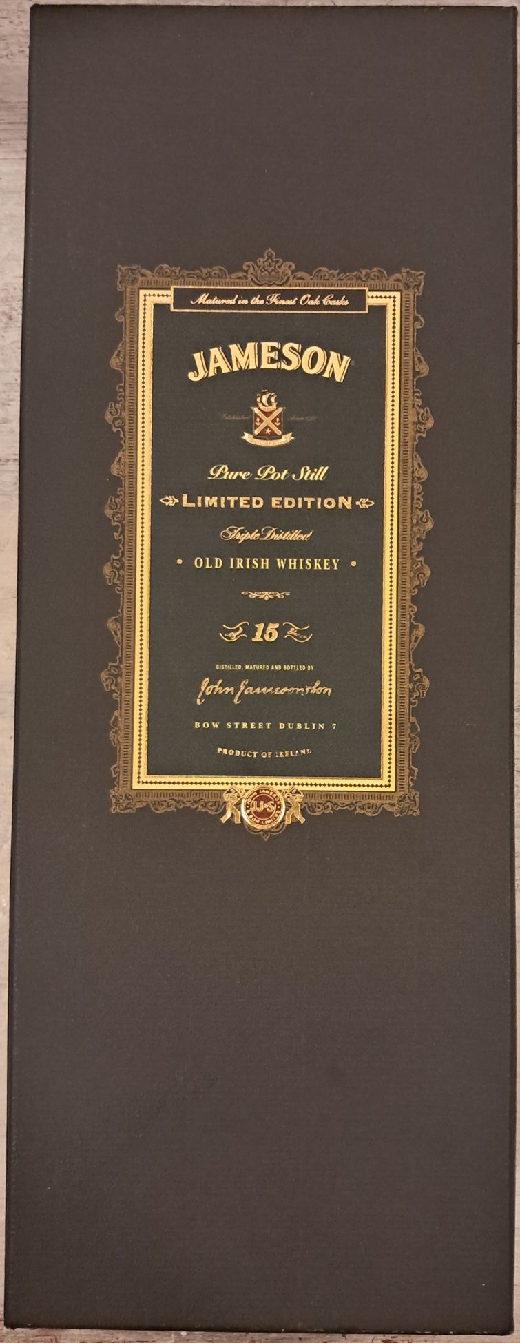 Jameson 15 Years limited Edition