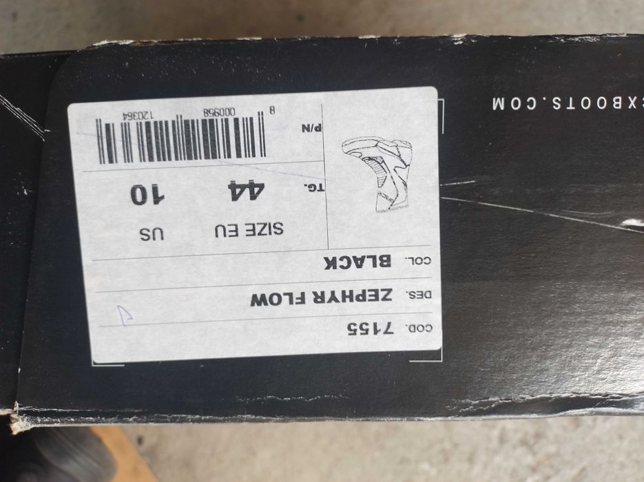 Buty motocyklowe TCX Zephyr Flow rozmiar 44