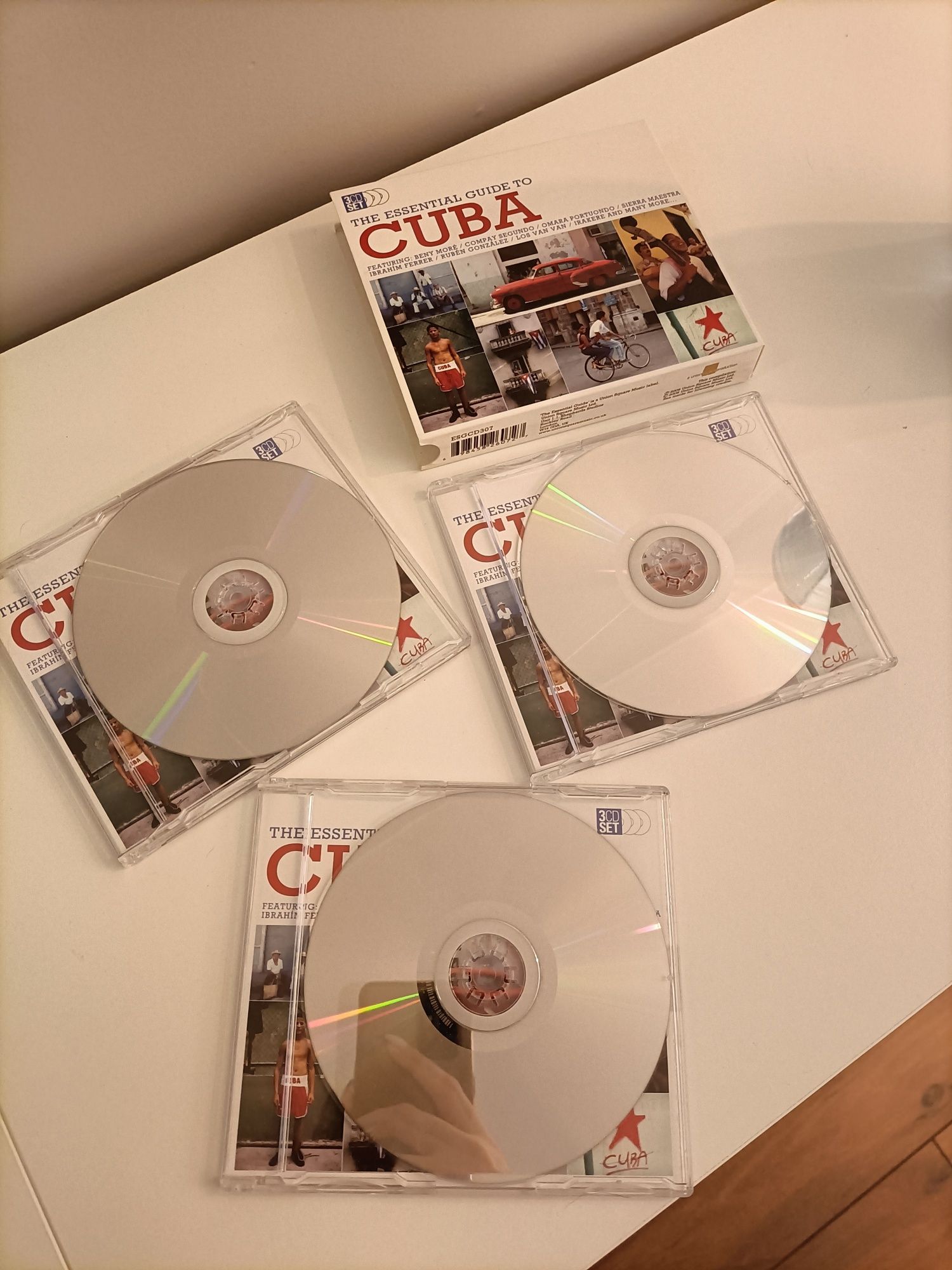 Zestaw 3 płyt CD - the essential guide to CUBA