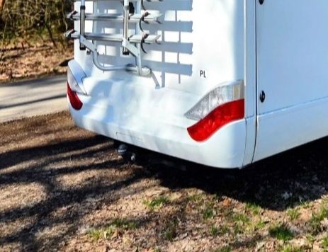 Kamper Mercedes Hymer tylny zderzak numer części