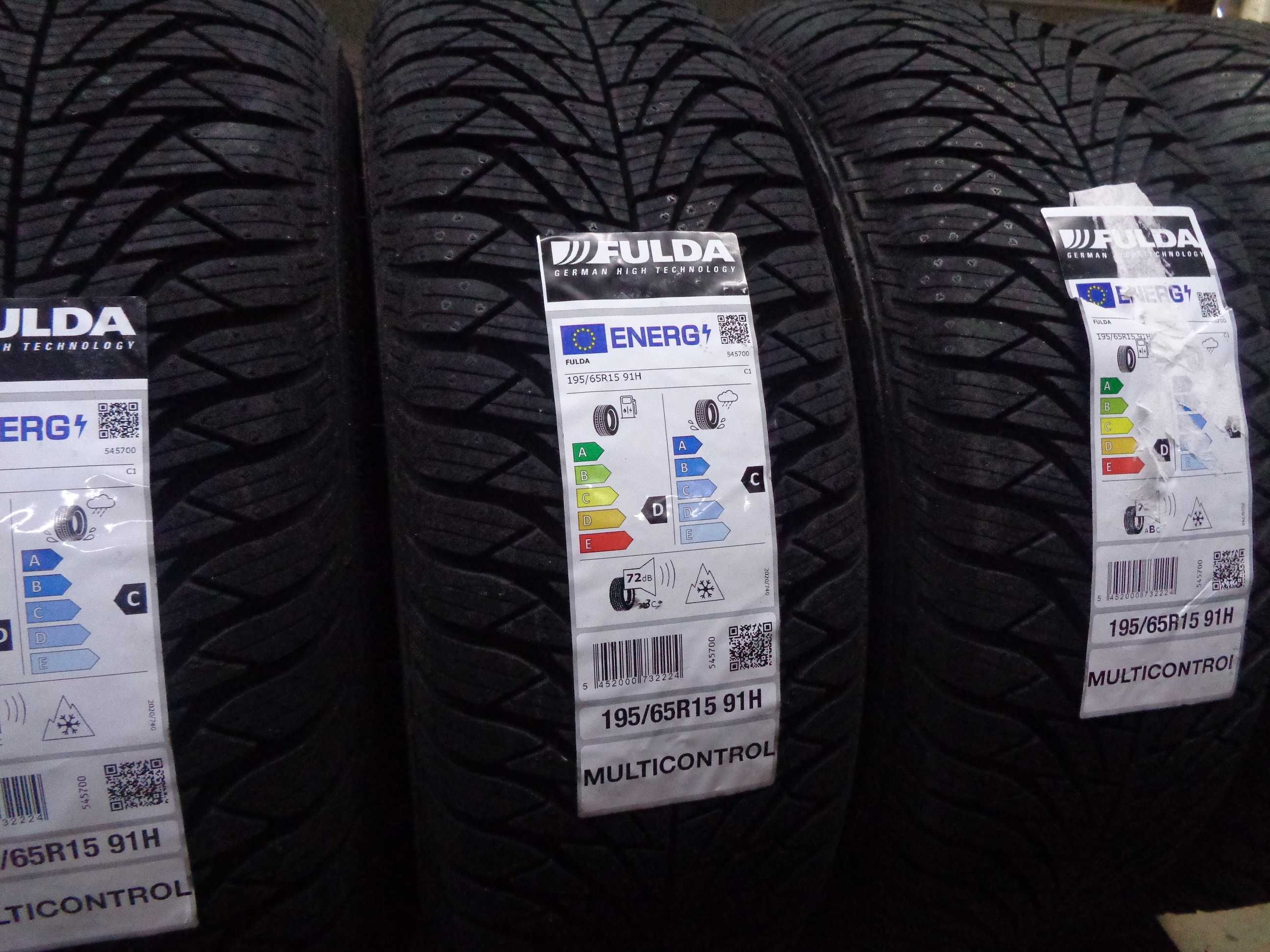 195/65R15 FULDA MultiControl , 68db - Nowe Opony Całoroczne , ANDAR