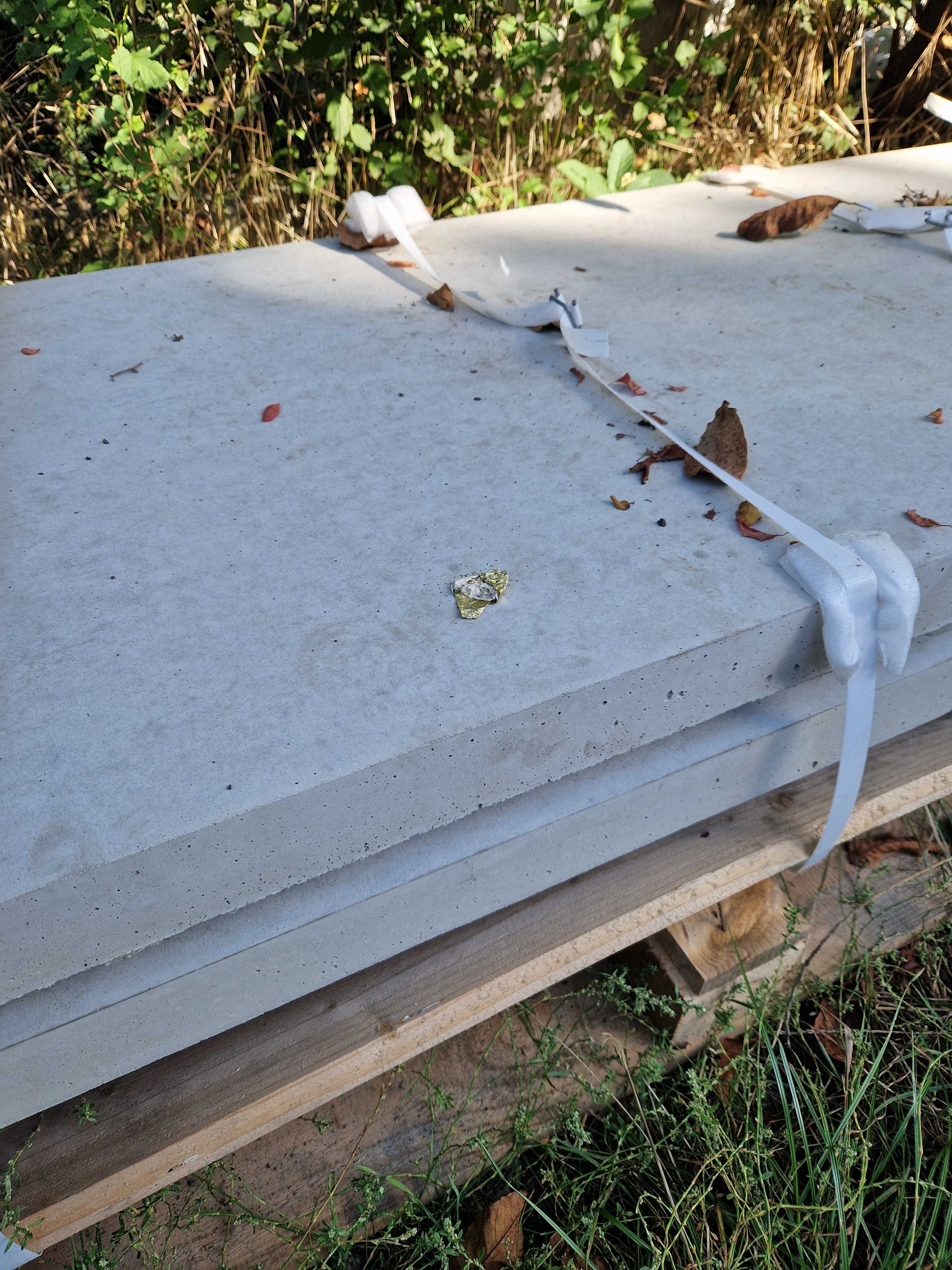Płyty betonowe stopnie aranżacja ogrodu domu tarasu