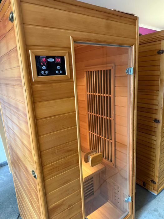 Sauna na podczerwień INFRAROT sucha Infrared 90x90 110x100 120x100 150