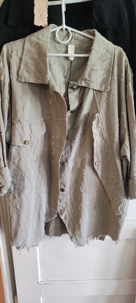 Kurtka jeans katana włoska