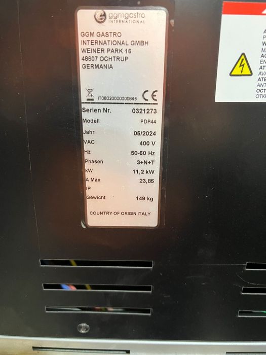 Forno pizza industrial GGM GASTRO