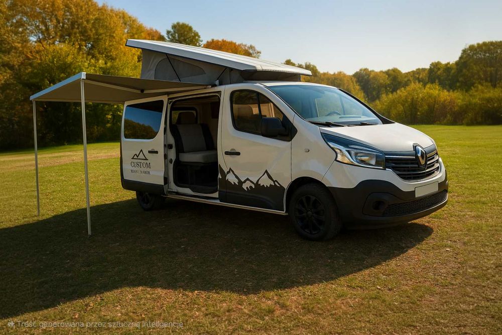 Rodzinny kamper kampervan (2-6 os.), wynajem,  Poznań