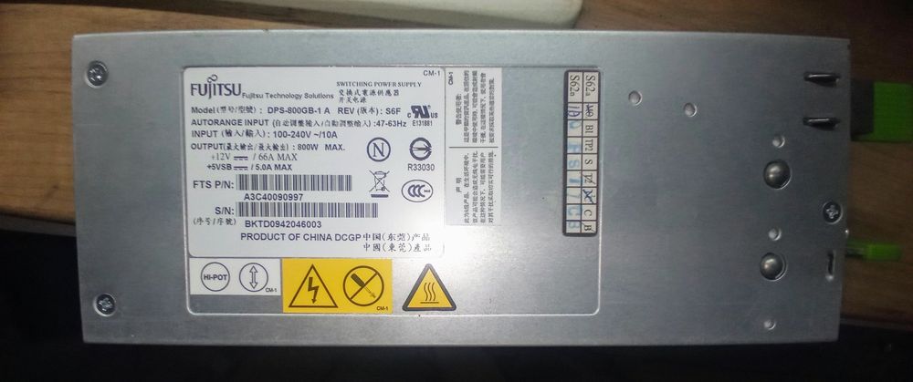 Серверний блок живлення DPS-800GB-1А