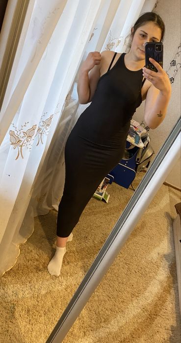 Платье в рубчик, сукня у рубчик