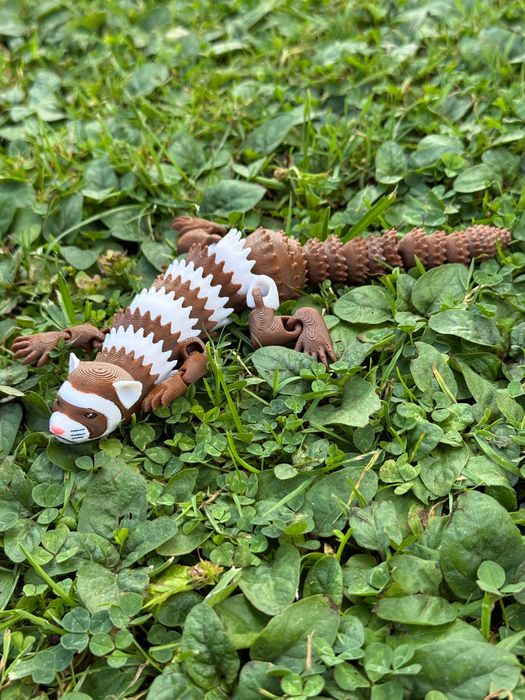 Fretka przegubowa 3D – elastyczna figurka antystresowa, realistyczna