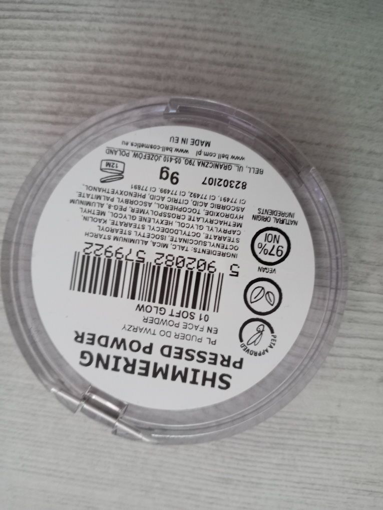 Puder do twarzy slow glow nowy
