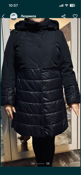 Жіноча демісезонна, осіння куртка, пальто
