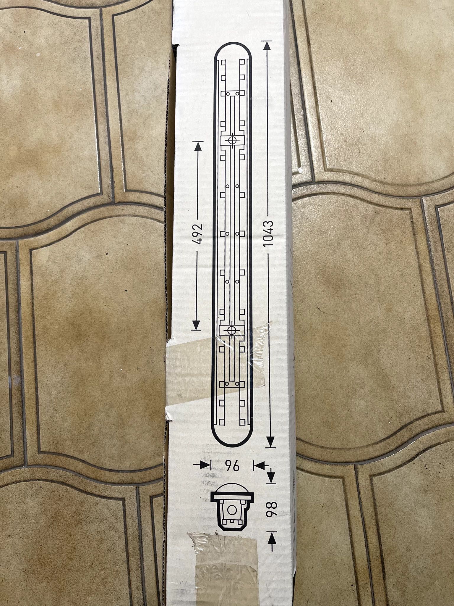 Luminárias de teto/parede LED Trilux Nextrema 6000 - Novas