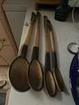 Colheres madeira  Africanas