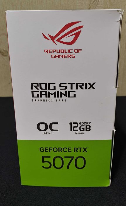 ASUS ROG Strix GeForce RTX 5070 OC Edition 12GB GDDR7