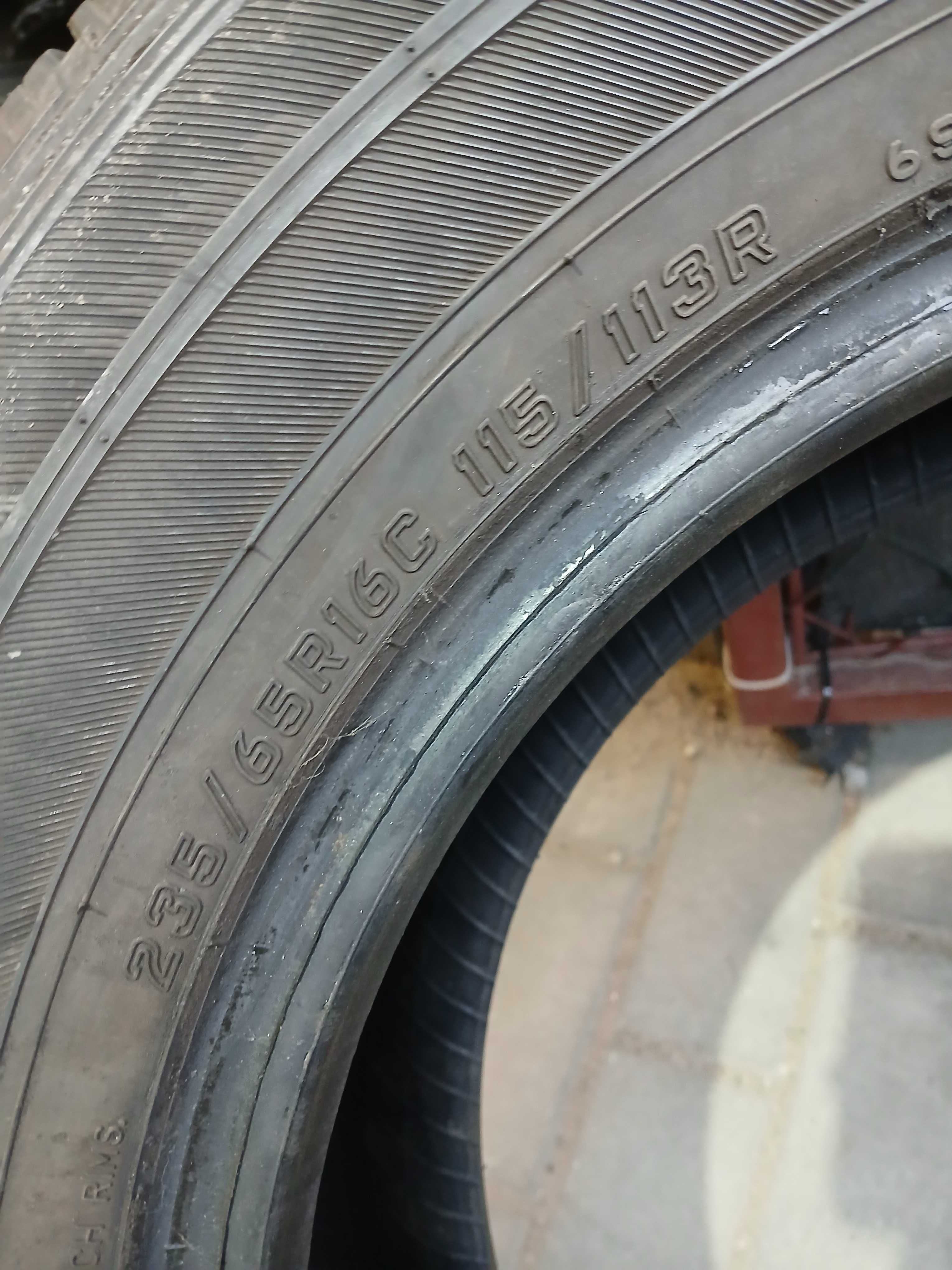 4x używane opony zimowe 235/65 R16C Falken  Montaż GWARANCJA
