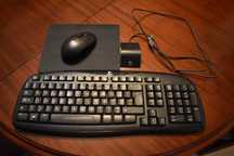 Teclado e rato sem fios