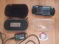 PSP-1004 + gra Spiderman 2 + karta 4gb + akcesoria