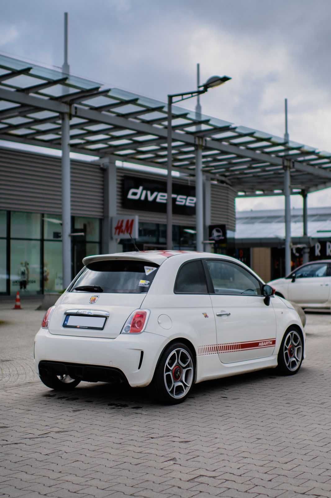 Abarth 500 /  220 km / salon Polska / Bezwypadek / tuning / alcantara