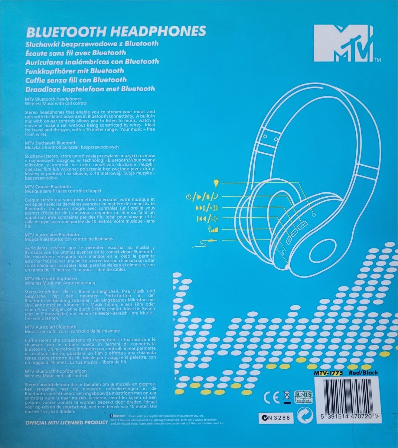 Nowe Sluchawki bluetooth