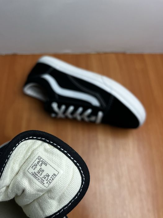 Кеды Vans Old Skool размер 38 оригинал женские кроссовки чёрные