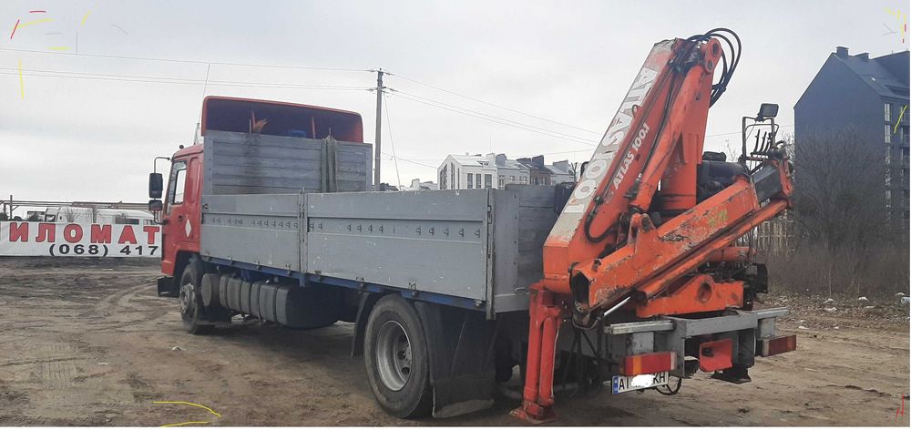 Услуги крана манипулятора, Послуги маніпулятора, Грузоперевозки 10т.