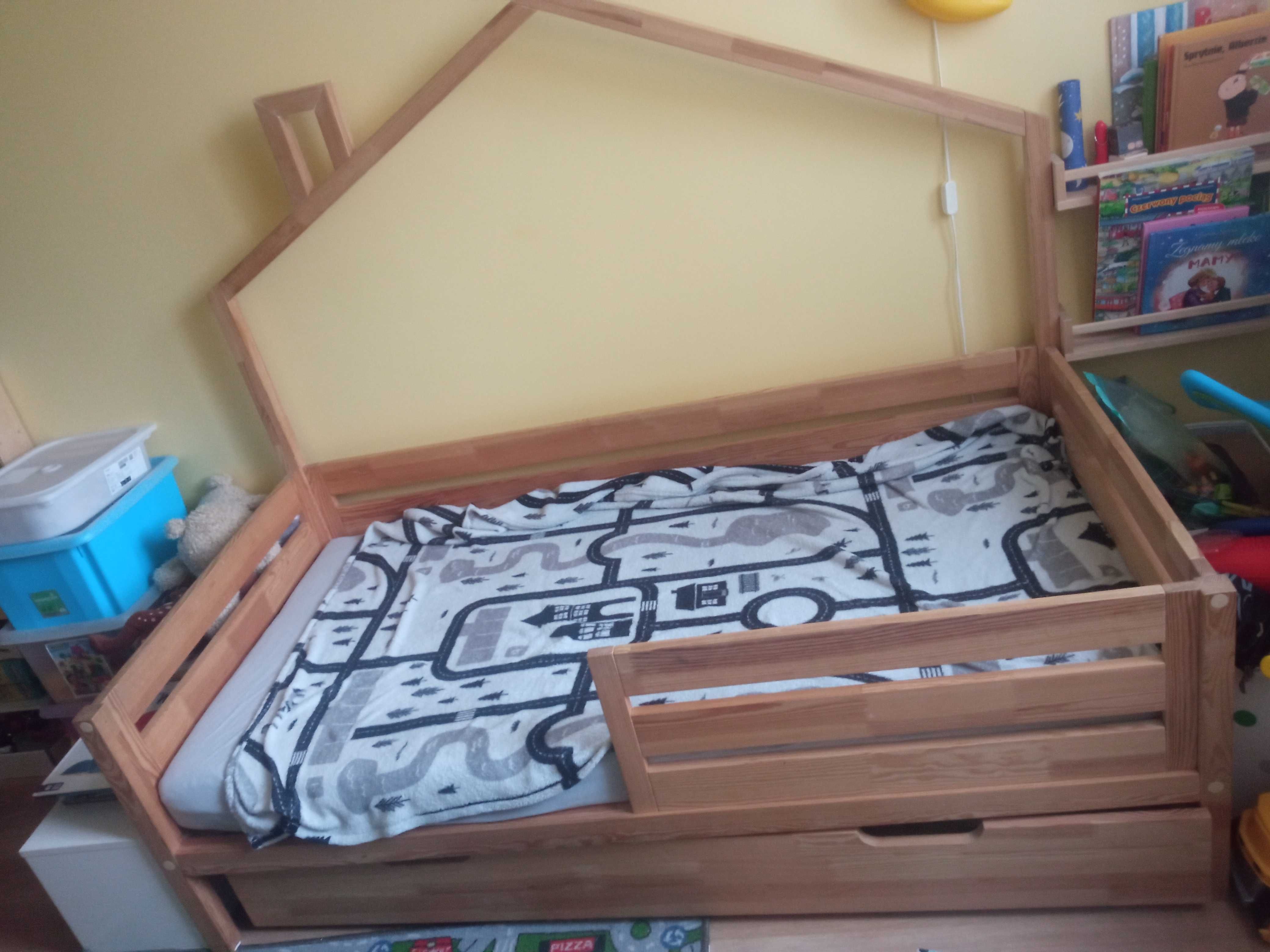 Łóżko domek podwójne