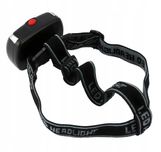 Latarka czołowa LED COB 3 tryby 80lm | Czołówka outdoor, praca (L1442)