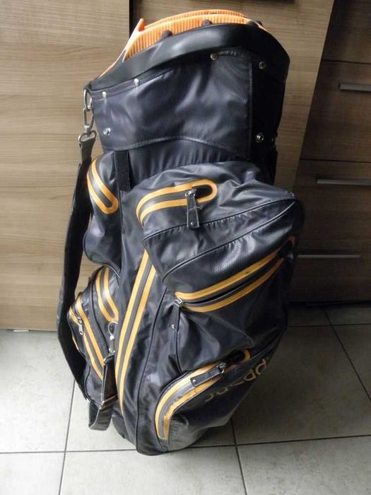Torba golfowa na kije do golfa JuCad waterproof laminowane zamki kaptu