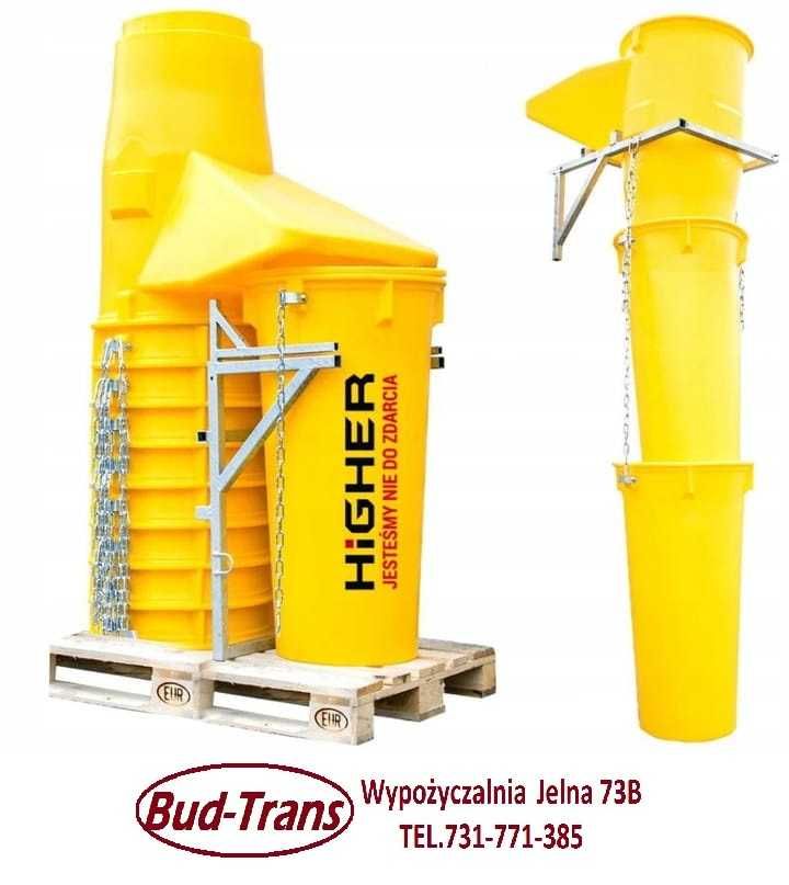 Wypożyczę Zsypy budowlane, do gruzu i nie tylko!!!