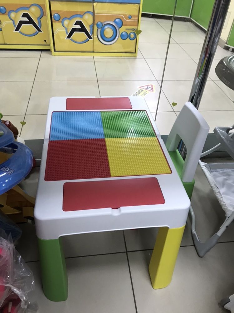 Стол и стул детский Tega Baby Multifun Мультифан в наличии Днепр