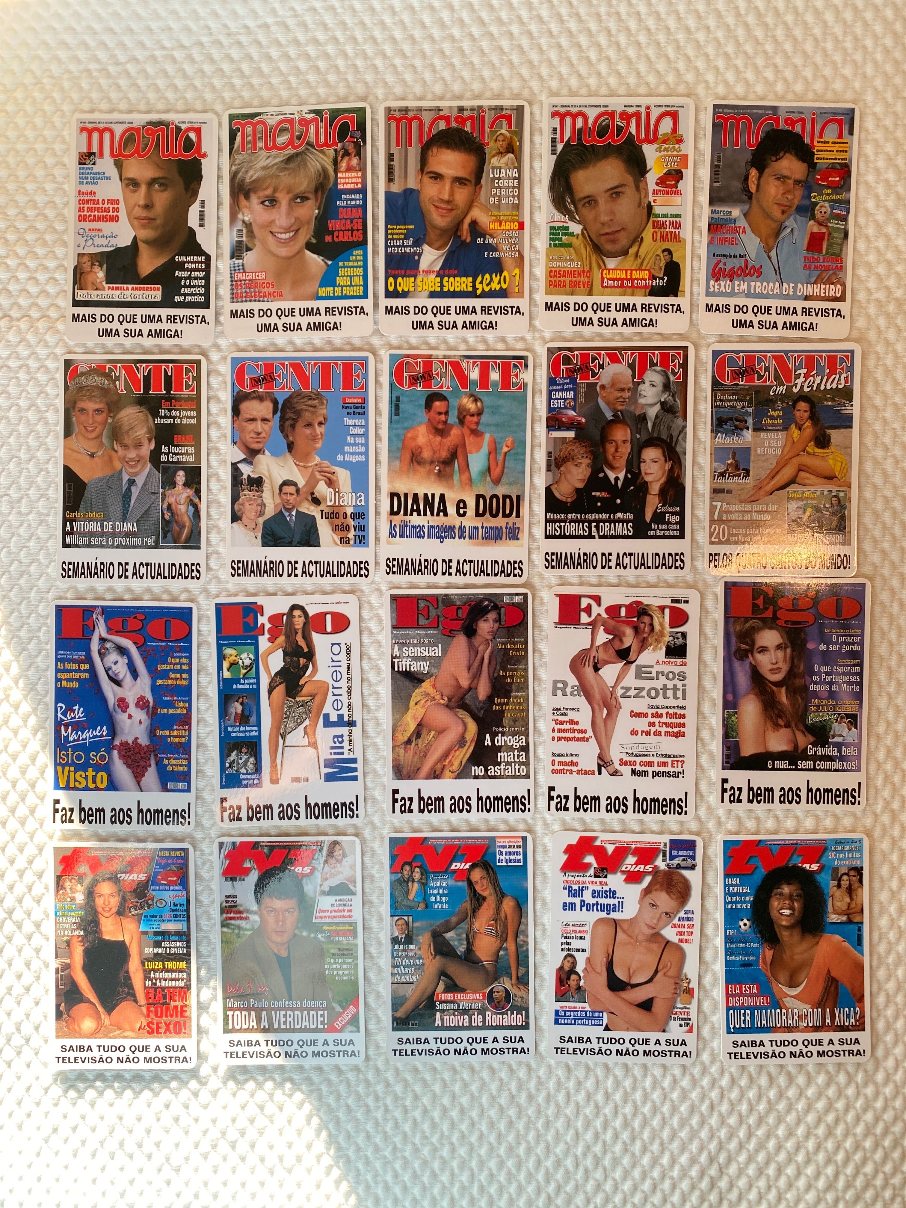 74 Calendários de bolso raros  1998