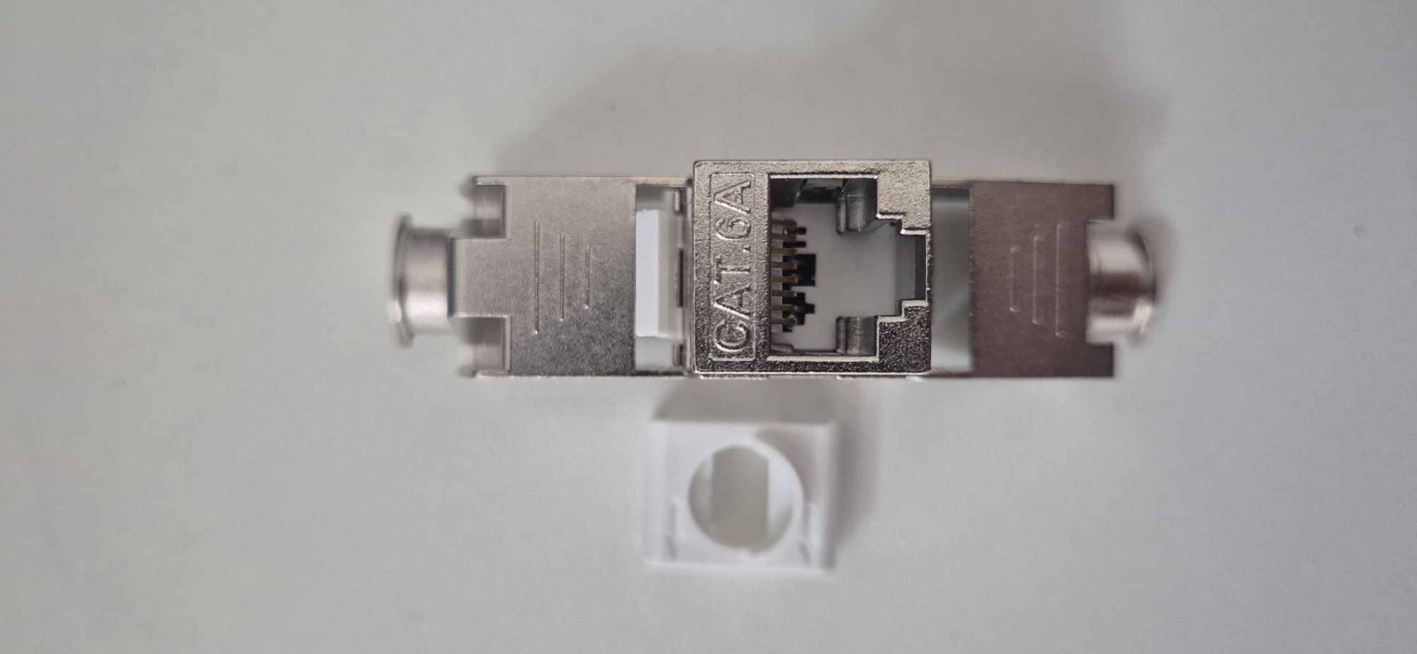Moduł keystone OMAY beznarzędziowy CAT.6A STP ekranowany
