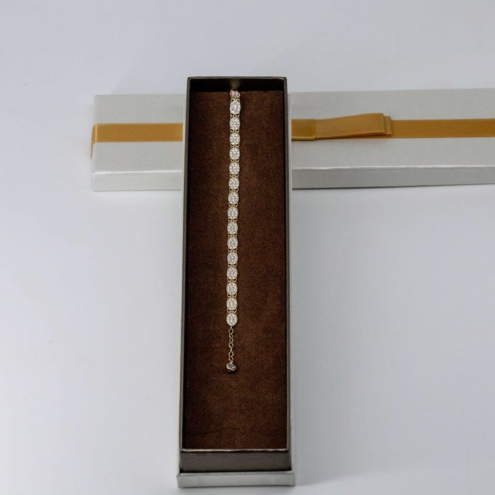 Złota bransoletka 585 14K 5,72 gram regulowana 16,5-18cm Nowa