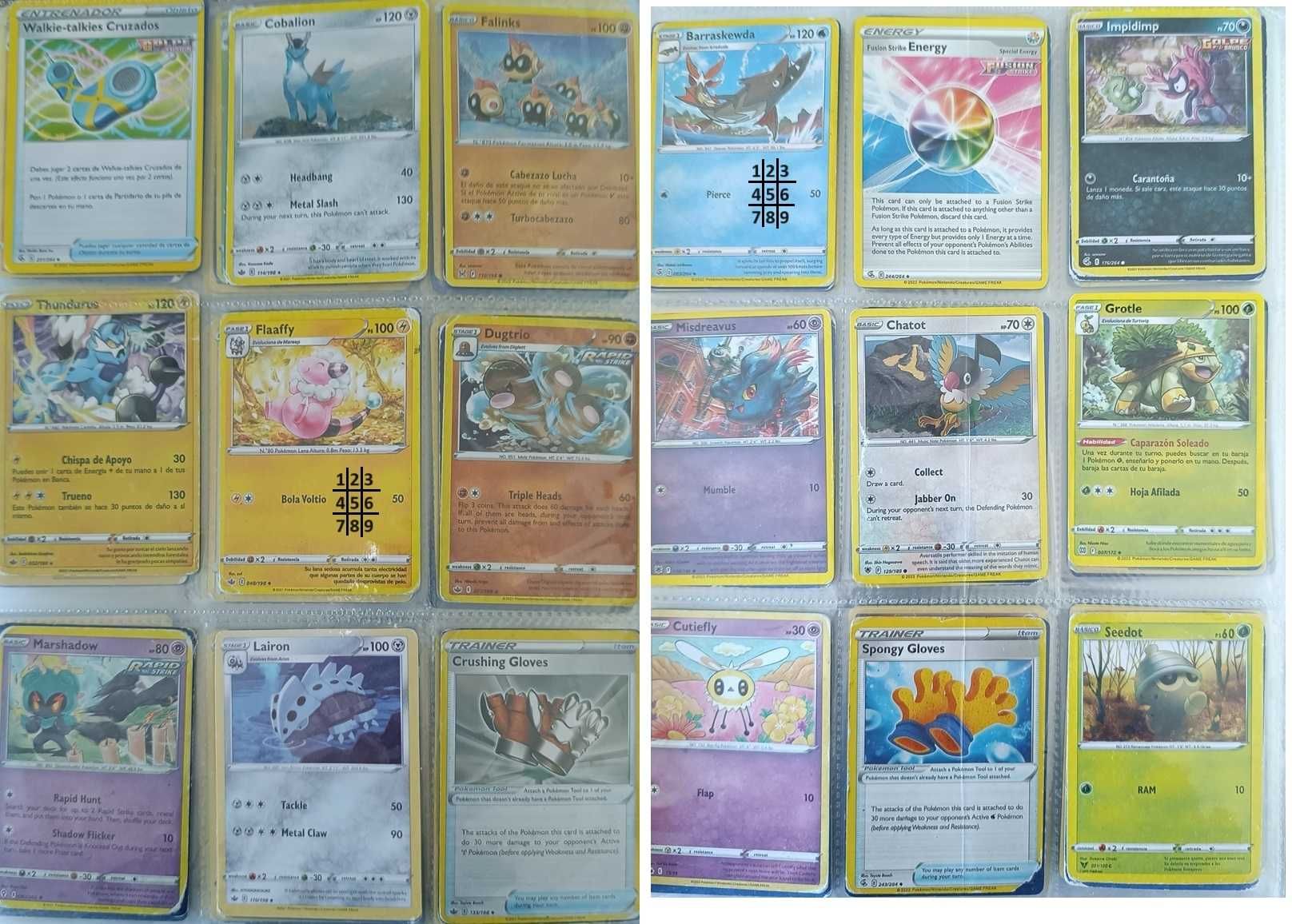 Cartas Pokemon raras, holográficas Pack3