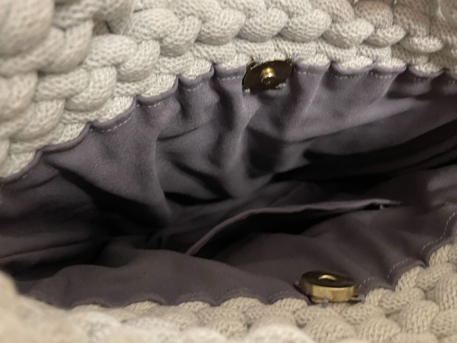 Torebka damska recznie robiona Handmade sznurkowa