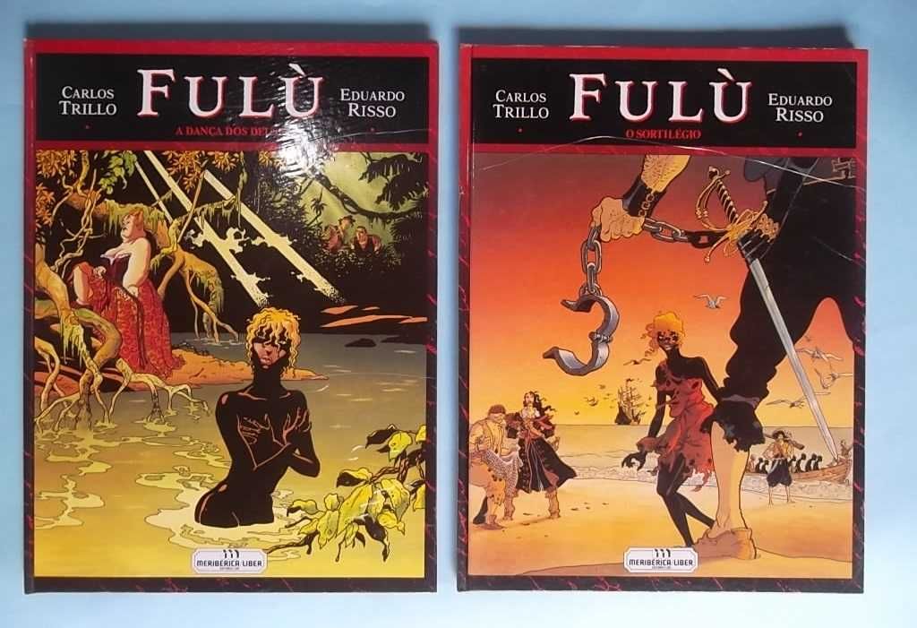 FULÙ - Volumes 1 e 2 em CAPA DURA - Ed. MERIBÉRICA - Trillo & Risso