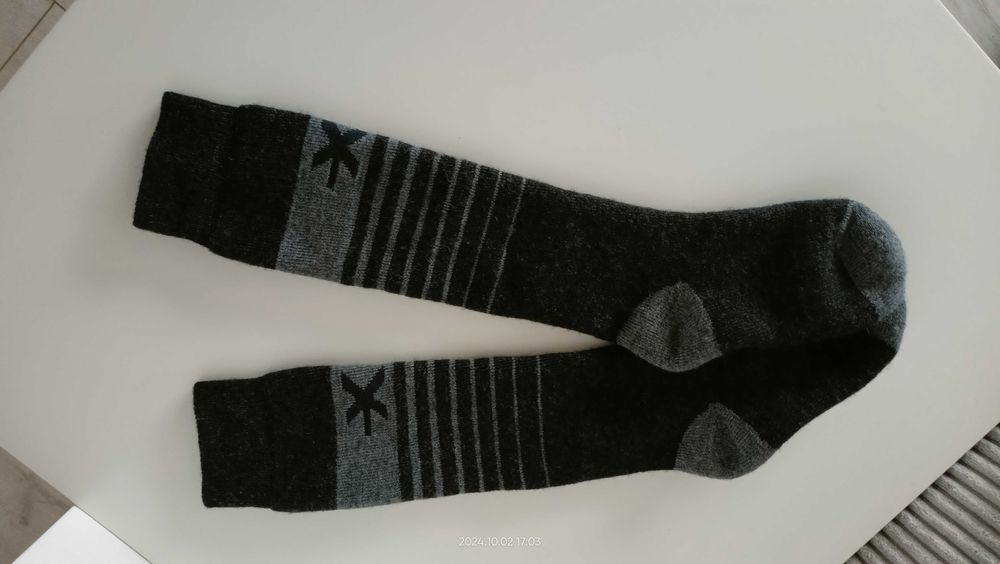 Stadium EVEREST szwedzkie merino skarpety 34-36 wysokie narty nowe