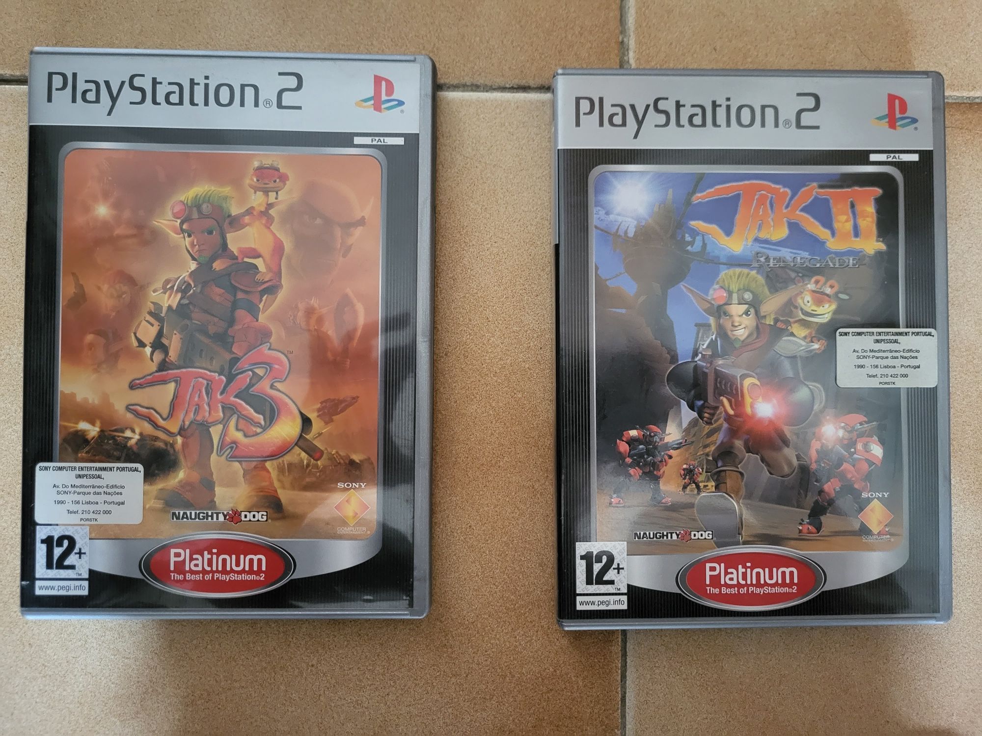 Pack 2 Jogos Jak Playstation 2