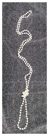 Długie perły (86cm) #kostium #przebranie #party