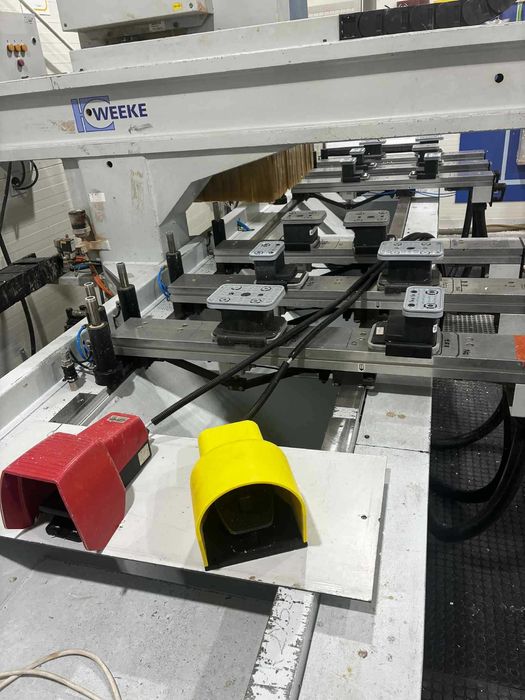 Cetrum obróbcze CNC  Homag Weeke, ploter