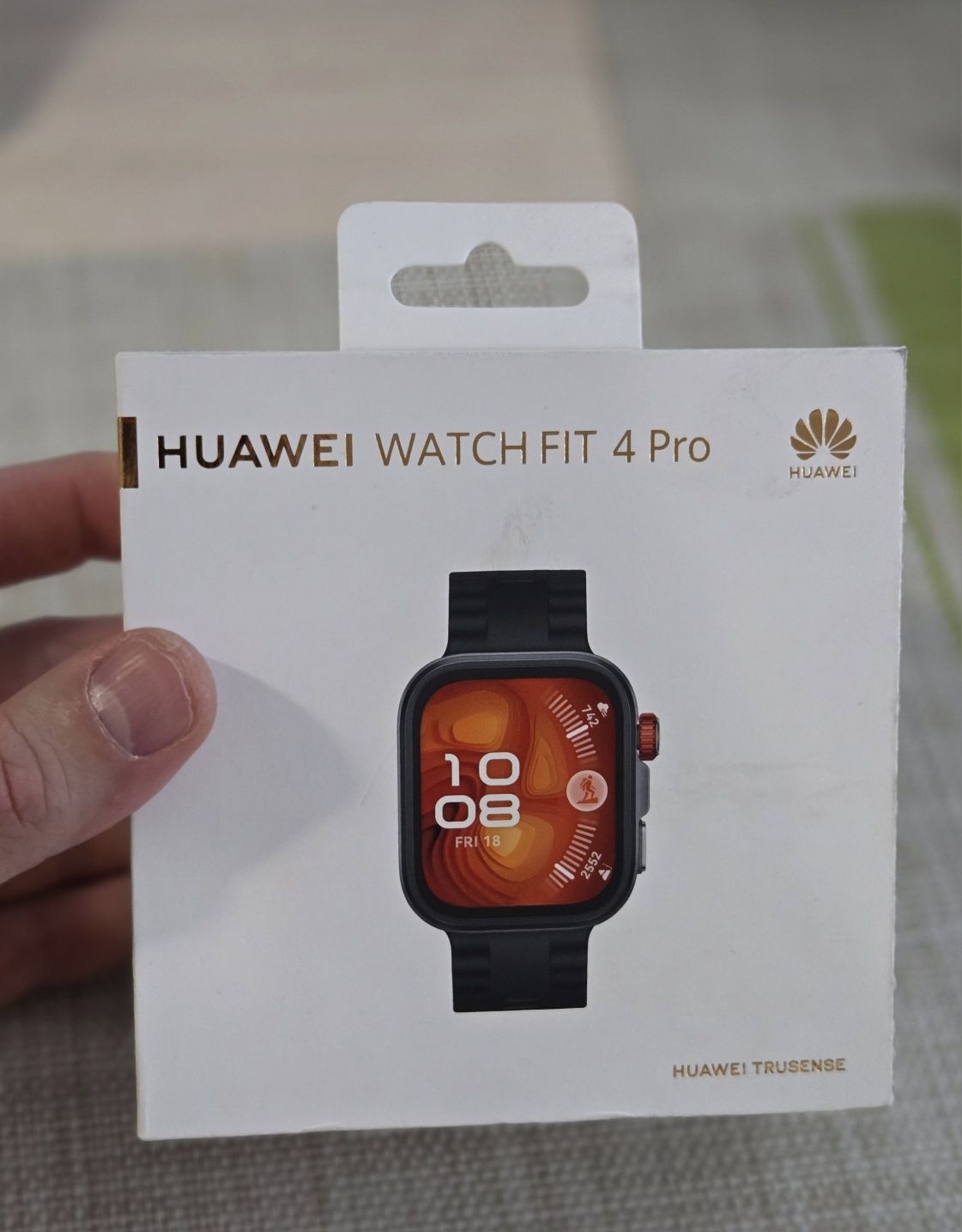 Huawei Watch Fit 4 Pro Black преміальний смарт годинник