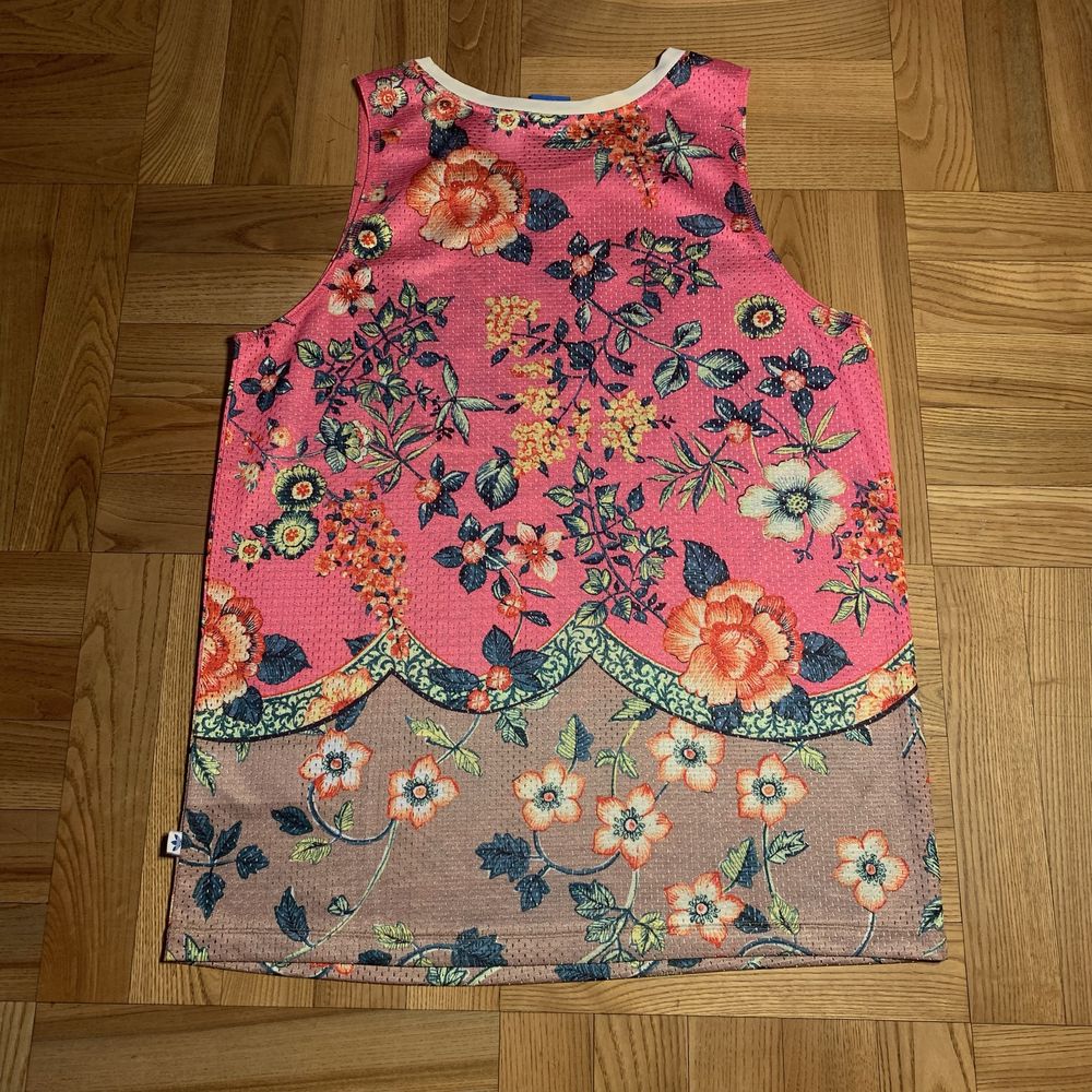 Nietypowy, rzadki unisex tank top Adidas – męski S / damski L